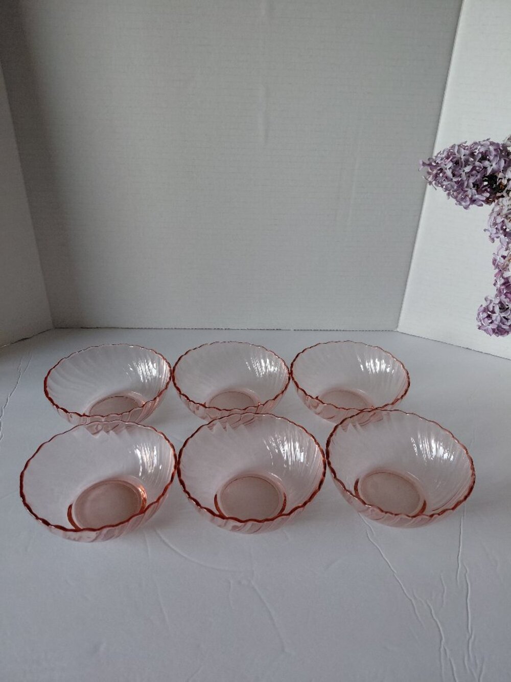 Arcoroc France Six Bowls